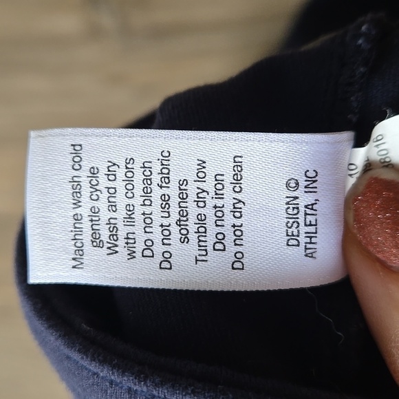 Athleta Navy Bootcut Yoga Pants - Picture 9 of 9